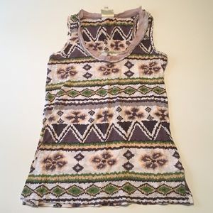 ❌DONATED❌XS Anthropologie Silk and cottton tank